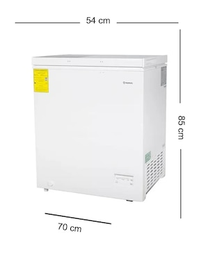 Congelador Hiensense AFC05W horizontal 5 pies cúbicos