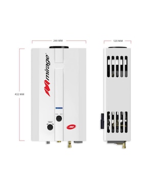 Calentador instantáneo Mirage MBF06ED 6 L gas lp