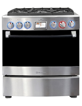 Estufa de piso a Gas natural/lp Koblenz 76 cm KZ.COMBO.EST.AI.PARIS. de 6 quemadores