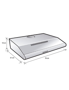 Estufa de piso a Gas natural/lp Koblenz 76 cm KZ.COMBO.EST.AI.PARIS. de 6 quemadores
