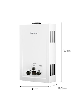 Calentador instantáneo Calorex Fortis S-11 GLP 11 L gas lp