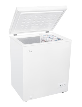 Congelador Tcl TCF07W deshielo manual con drenaje 7 pies cúbicos