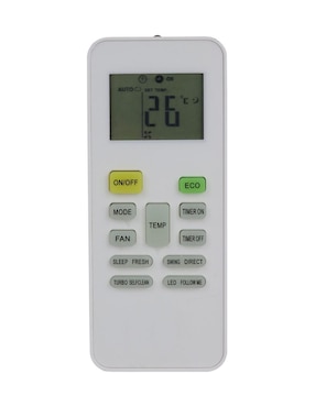 Control Remoto Para Aire Acondicionado Control Expert CE-M47 Midea Minisplit