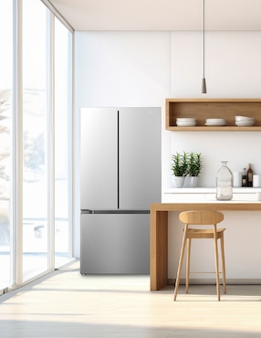 Refrigerador french door Tcl 18 pies cúbicos inverter y no frost TFR18SI