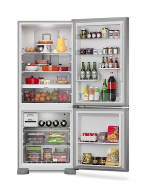 Refrigerador bottom mount Whirlpool 16 pies cúbicos inverter y no frost WRE56CKTWW
