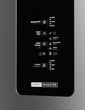 Refrigerador bottom mount Whirlpool 16 pies cúbicos inverter y no frost WRE56CKTWW