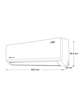 Aire acondicionado mini split Mirage frío y calor 12000 BTU SETCXC120T 110 V