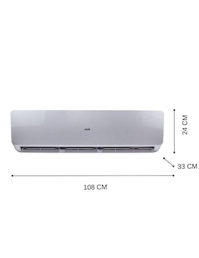 Aire acondicionado mini split Aurus frío y calor 36000 BTU ASW32-H36b2INV/SS 220 V
