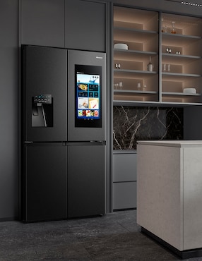 Refrigerador french door Hisense 20 pies cúbicos inverter y no frost y fábrica de hielo RC20N6HBX1