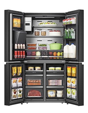 Refrigerador french door Hisense 20 pies cúbicos inverter y no frost y fábrica de hielo RC20N6HBX1