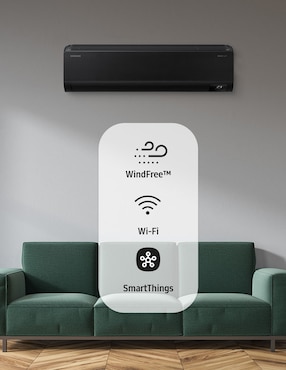 Aire acondicionado mini split inverter Samsung Frío AR70F18D1AB/AX 220 V