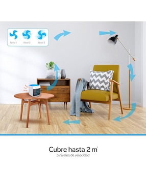 Enfriador evaporativo Steren Mini frío 6 L AIR-401 5 V