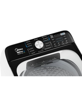 Lavadora Midea 16 kg automática carga superior ma512w16/w