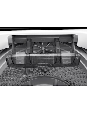 Lavadora Midea 16 kg automática carga superior ma512w16/w