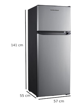 Refrigerador top mount Hamilton Beach 8 pies cúbicos HBR80TS1E