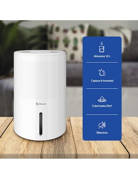Deshumidificador eléctrico Steren de 100 V