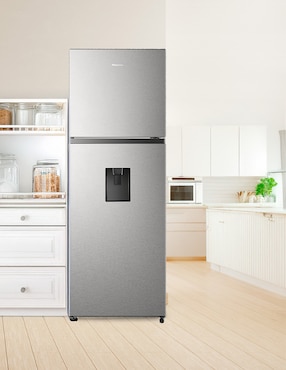 Refrigerador top mount Hisense 11 pies cúbicos no frost RT11N6WCX