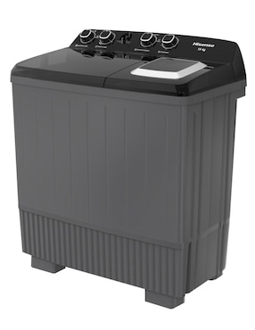 Lavadora doble tina Hisense 18 kg semiautomática carga superior WSA1804P