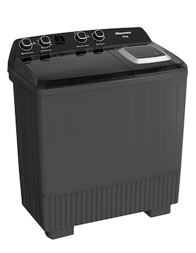 Lavadora doble tina Hisense 18 kg semiautomática carga superior WSA1804P