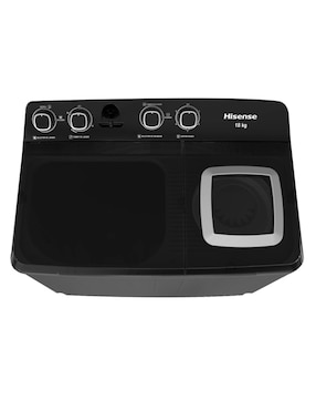 Lavadora doble tina Hisense 18 kg semiautomática carga superior WSA1804P