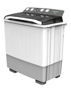 Lavadora doble tina Hisense 16 kg semiautomática carga superior wsa1603p