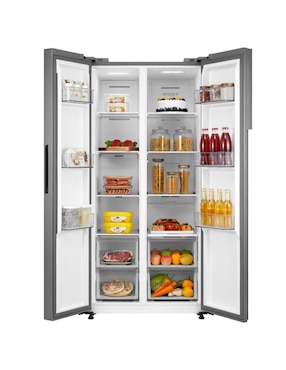 Refrigerador dúplex Midea 17 pies cúbicos inverter y no frost MDRS619FGM46