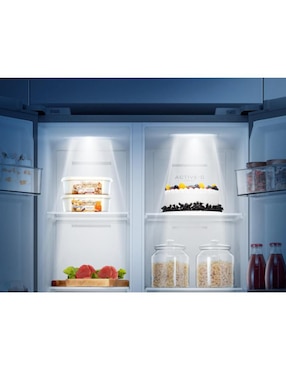 Refrigerador dúplex Midea 17 pies cúbicos inverter y no frost MDRS619FGM46