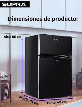 Frigobar Supra Whistler 3.5 pies cúbicos