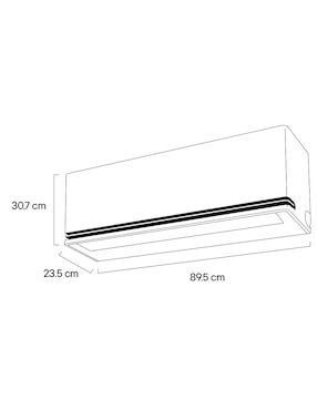 Aire acondicionado mini split inverter Lg Frío 18000 BTU VA182C5 220 V