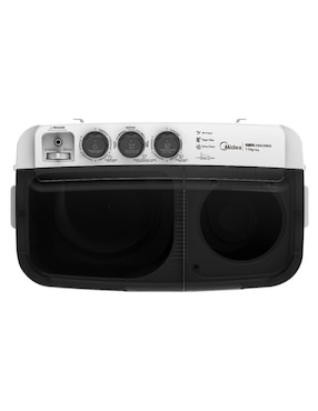 Lavadora doble tina Midea 11 kg semiautomática carga superior mt100w110/wg-mx