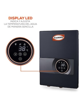 Calentador instantáneo Evans CISSE8KW 4 L eléctrico