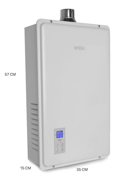 Calentador instantáneo Kassai KASPRO-16P 16 L gas lp