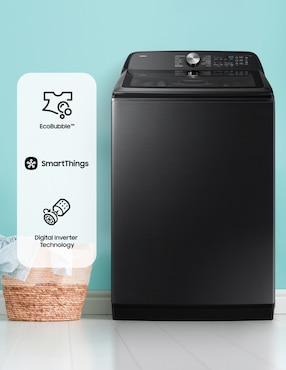 Lavadora Samsung 25 kg automática carga superior WA25DG5505AVAX