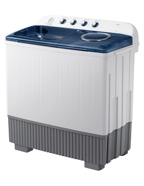 Lavadora doble tina Samsung 21 kg semiautomática carga superior wt21f6300lg/ax