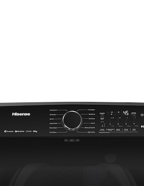 Lavadora Hisense 22 kg automática carga superior wt5i2223db