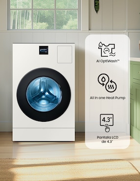 Lavasecadora Samsung eléctrica 26 kg 15 kg WD26FB8690BEAX