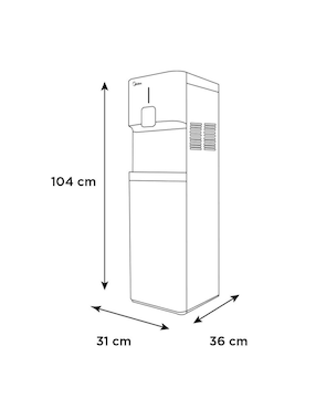 Dispensador de agua automático Midea