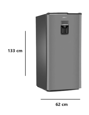 Refrigerador unipuerta Mabe 8 pies cúbicos fábrica de hielo RMA210PYMRM0