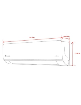 Aire acondicionado mini split Frikko Avant+ On/Off frío y calor 121HA+ 115 V