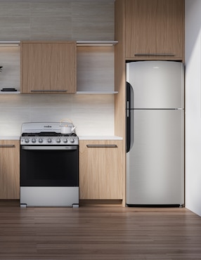 Refrigerador top mount Mabe Tecnología Home Energy Saver 15 pies cúbicos tecnología no frost RMS400IVMRM0