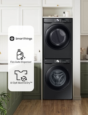 Centro de lavado Samsung Gas natural/LP 26 kg F-WD26D8250VSP