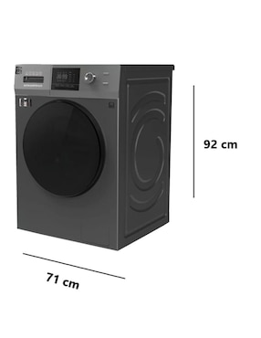 Lavasecadora Westinghouse eléctrica 12 kg 8 kg WWCFL14303AWD