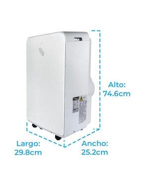 Aire acondicionado portátil Iusa frío 12000 btu acpr12 115 v