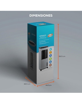 Enfriador evaporativo Evans frío 10 l EER-200W-10L 110 V