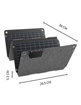 Panel solar monocristalino Steren 40 W set de 140