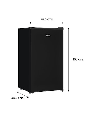 Frigobar Tcl TSD32B 3.2 pies cúbicos