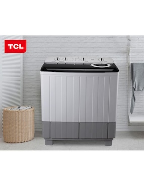 Lavadora doble tina Tcl 20 kg semiautomática carga superior twt20s