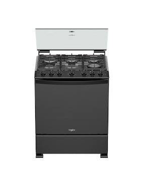 Estufa de piso a gas lp Whirlpool 76.2 cm WFR7000B de 6 quemadores