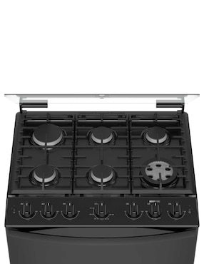 Estufa de piso a gas lp Whirlpool 76.2 cm WFR7000B de 6 quemadores