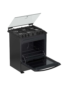 Estufa de piso a gas lp Whirlpool 76.2 cm WFR7000B de 6 quemadores